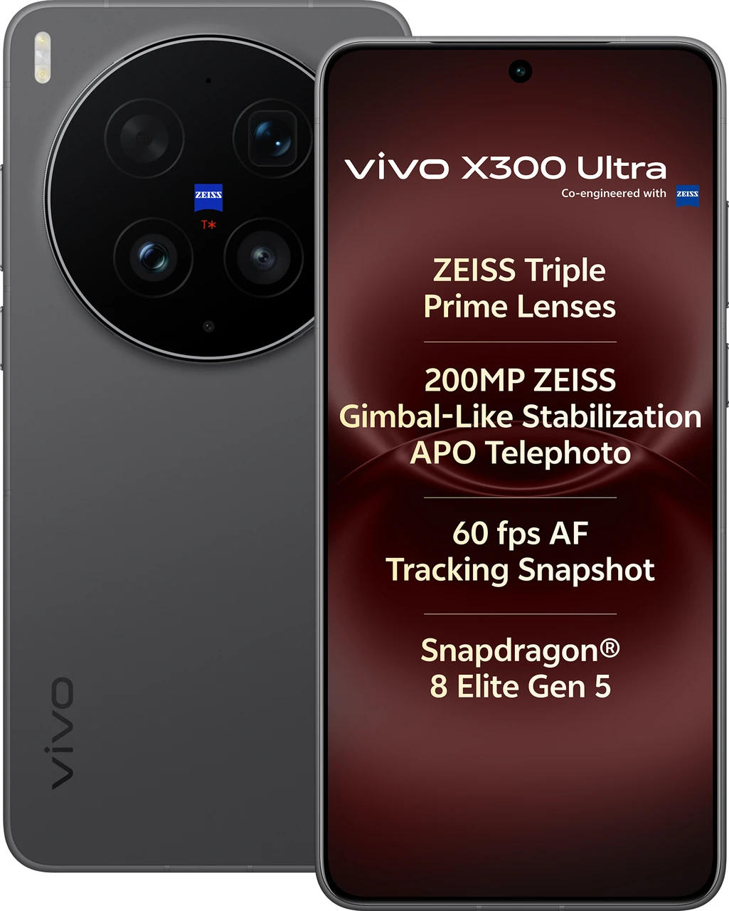 vivo X300 Ultra 5G   Eclipse Black 16gb/512gb